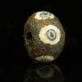 Ancient glass mosaic cane eye beads of 3-1 century BC 356EAa